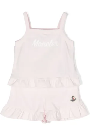 Moncler Set de shorts con aplique del logo