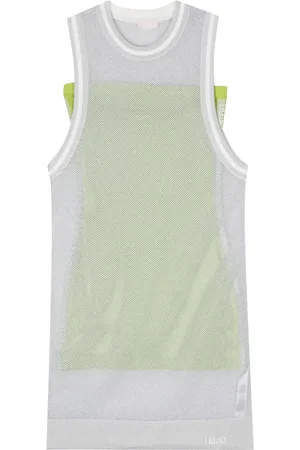 Liu Jo Vestido corto con logo en jacquard