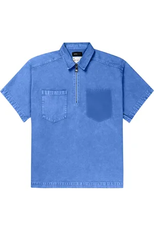 Purple Brand Playera tipo polo con logo bordado