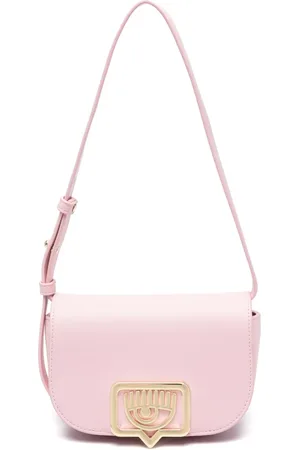 Chiara Ferragni Bolsa de hombro con placa Eyelike
