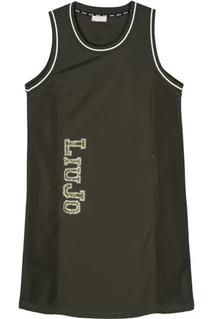Liu Jo Vestido corto con panel de malla