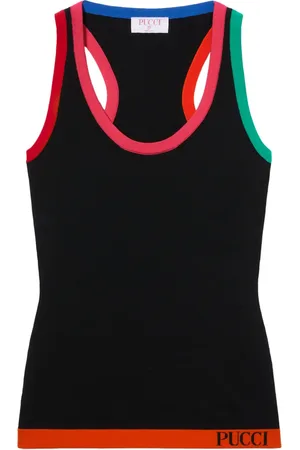 Puccini Top tejido con diseño color block