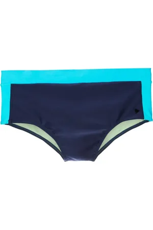 AMIR SLAMA Shorts de playa con aplique del logo