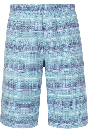 AMIR SLAMA Shorts con motivo de rayas