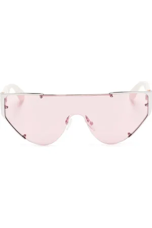 Alexander McQueen Lentes de sol con armazón oversize