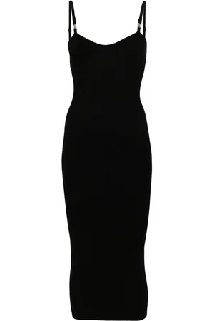 Liu Jo Vestido midi tejido de canalé