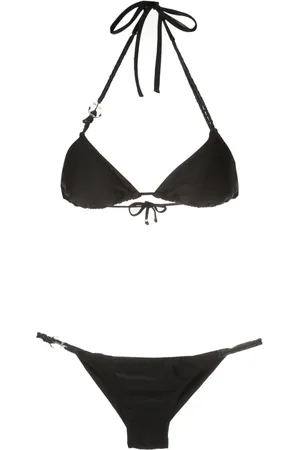 AMIR SLAMA Bikini estilo triángulo con detalle de ancla
