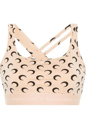 Marine Serre Bra deportivo All Over Moon