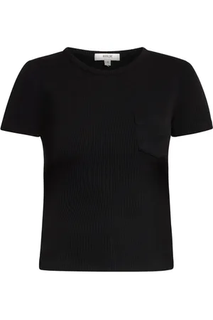 AGOLDE Playera de canalé