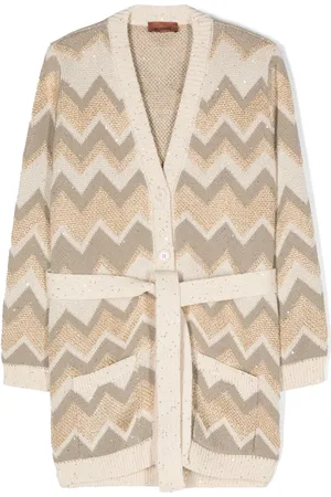 Missoni Cárdigan con motivo en zigzag