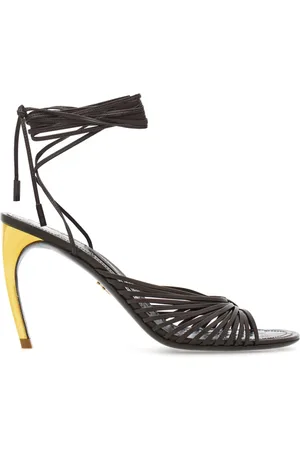 Salvatore Ferragamo Sandalias con tacón curvo