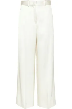 Jil Sander Pantalones palazzo con tiro alto