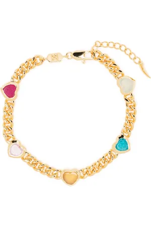 Missoma Pulsera Jelly con dije de corazón