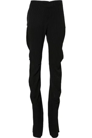 OTTOLINGER Pantalones de vestir con rayas diplomáticas estampadas