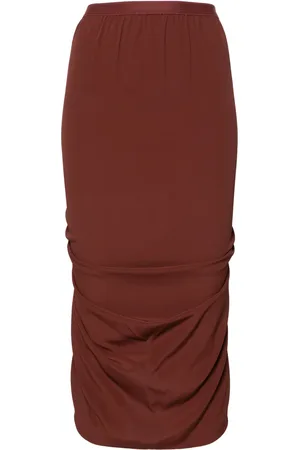 Rick Owens Falda midi Shrimp