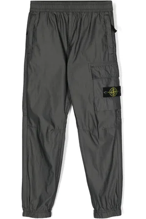 Stone Island Pants cargo con motivo Compass