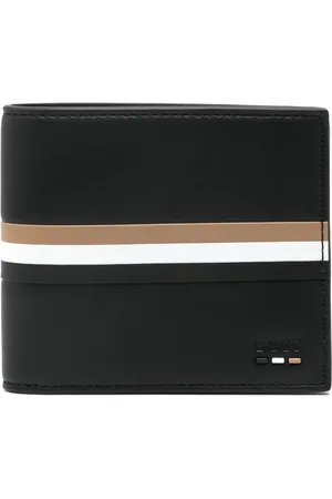 HUGO BOSS Cartera con detalle de rayas