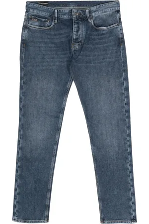 Emporio Armani Jeans slim con placa del logo
