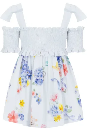 Lapin House Vestido con estampado floral