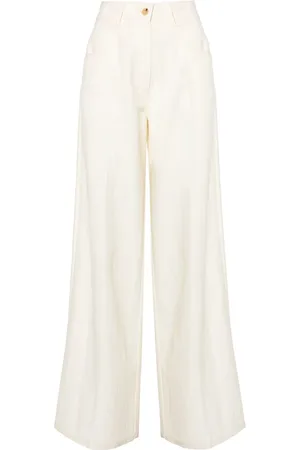 FORTE FORTE Pantalones anchos con botones
