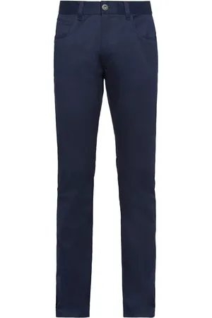 Prada Jeans tapered con tiro medio