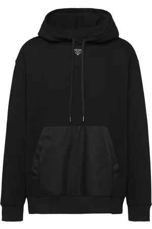 Prada Hoodie con logo triangular