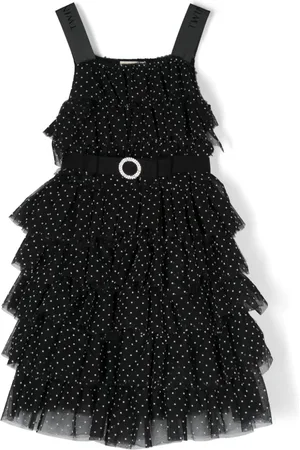 Twin-Set Vestido con estampado de lunares