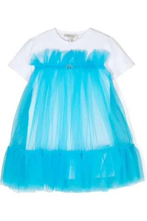 Twin-Set Vestido corto con capa de tul