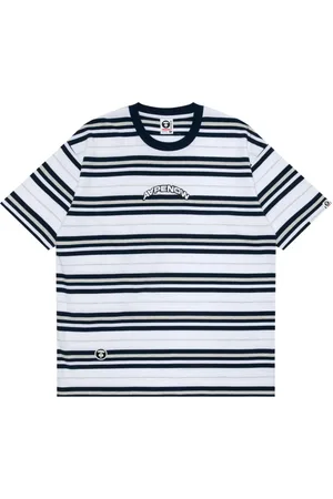 A Bathing Ape Playera con logo bordado