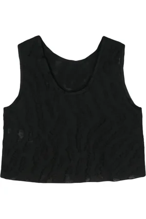 TELA Top con monograma en jacquard