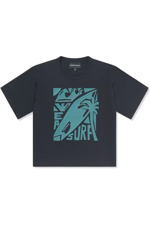 Emporio Armani Playera con estampado gráfico