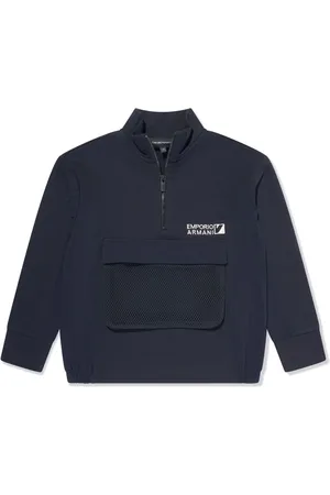 Emporio Armani Sudadera con medio cierre