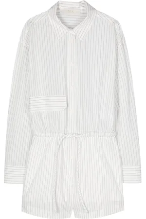 TELA Jumpsuit de tejido seersucker