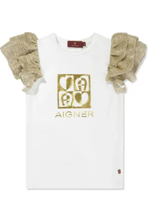 Aigner Playera con logo estampado
