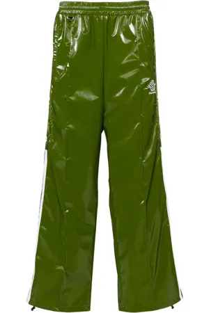 DOUBLET Pants con acabado de charol