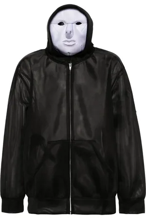 DOUBLET Hoodie Transparent Android Trim