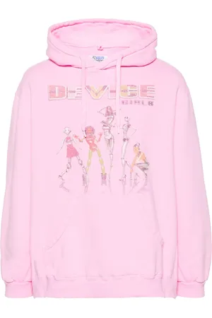 DOUBLET Hoodie con estampado gráfico
