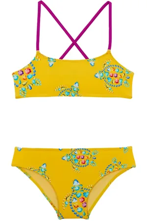 Vilebrequin Bikini con motivo de gema
