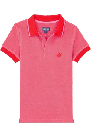 Vilebrequin Playera tipo polo con logo bordado