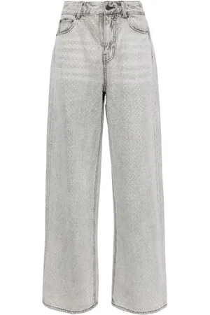 JNBY Jeans con apliques de strass