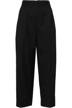 JNBY Pantalones tapered con tiro alto