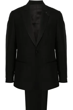 LARDINI Traje con botones y solapas de pico