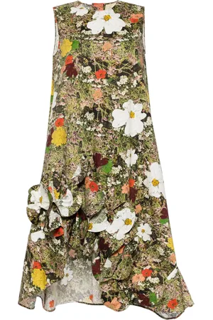 JNBY Vestido midi con estampado floral