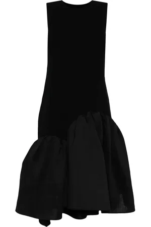 JNBY Vestido midi asimétrico