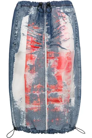 Diesel Falda midi de mezclilla DE-Mirtow