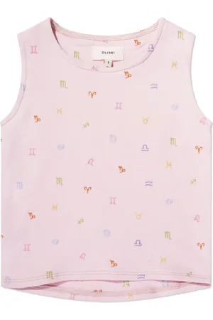 DL1961 Kids Camiseta con motivo de estrella
