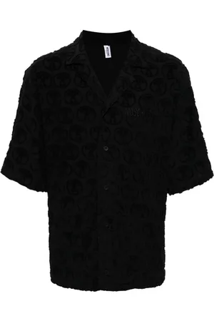 Moschino Camisa con logo bordado