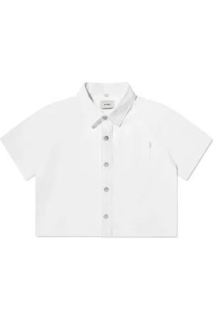 DL1961 Kids Camisa con bolsillo de parche