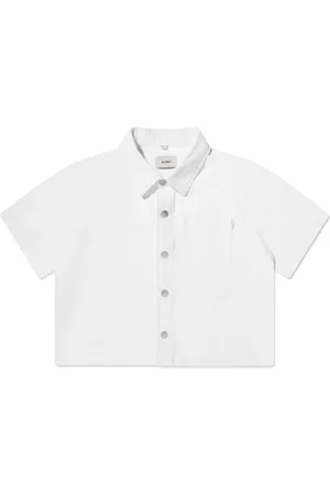 DL1961 Kids Camisa con bolsillo de parche