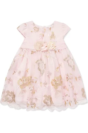 PATACHOU Vestido de tul con bordado floral
